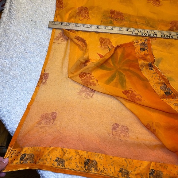 Riddhi Siddhi Beach Coverup W/ Satin Trim - Picture 5 of 6